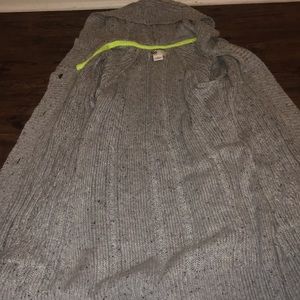 Hooded cardigan